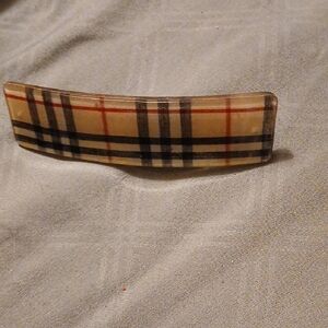 Classic Plaid Hair Clip